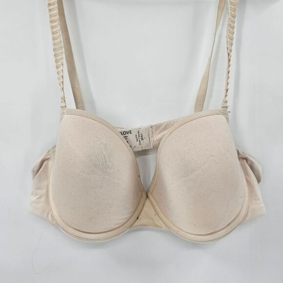 Thirdlove 24/7 classic tshirt bra 36A 1/2 cream tan - Picture 1 of 3